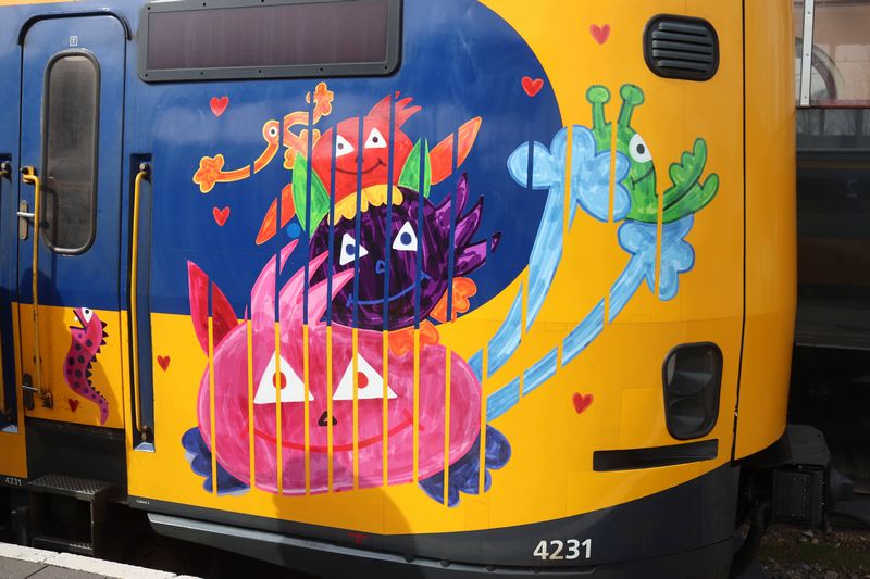 De droomtrein van Phileine / De Lieve Monstertrein